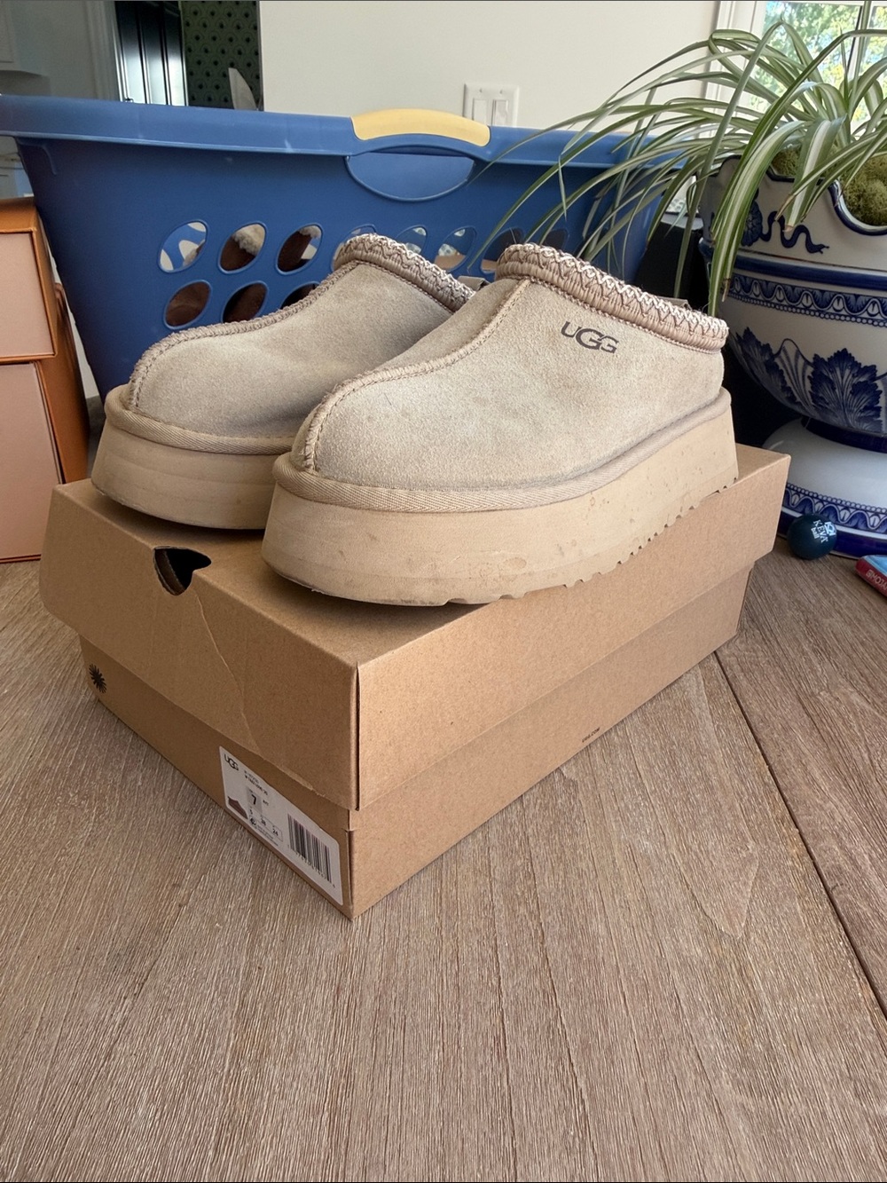 UGG Sandstone Platform Slip-On Clog